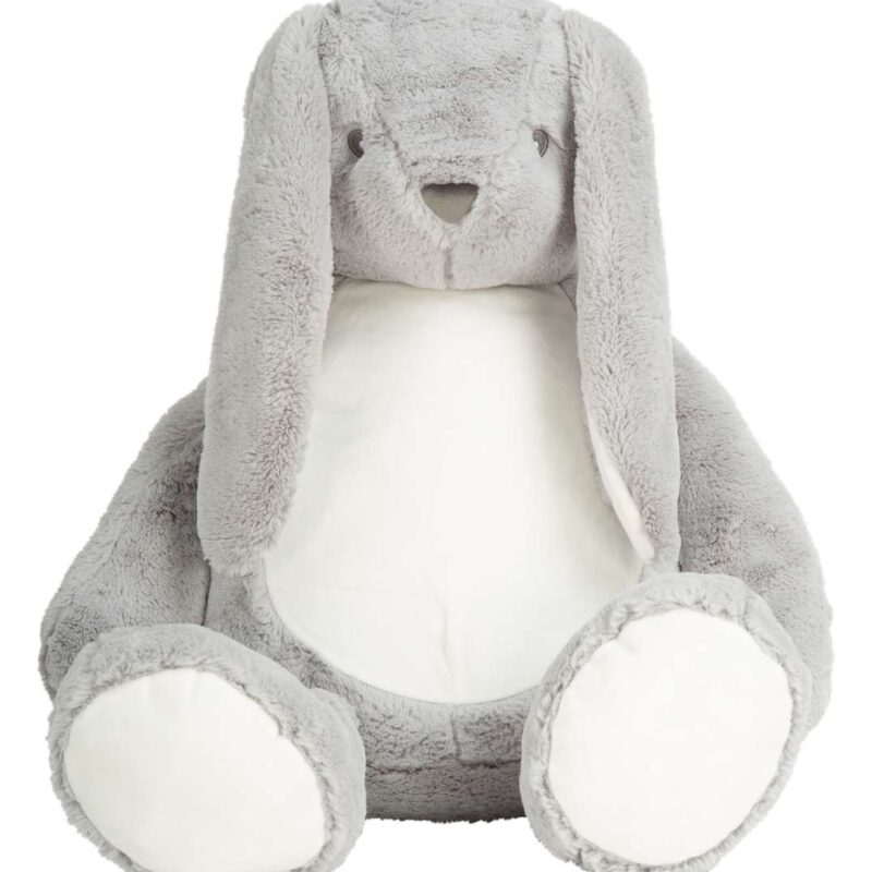 mm550-grey-a1 Mumbles GIANT ZIPPIE BUNNY - γκρι