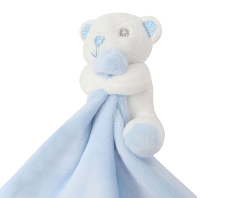mm700-blue-a2 Mumbles BABY ANIMAL COMFORTER - Blue