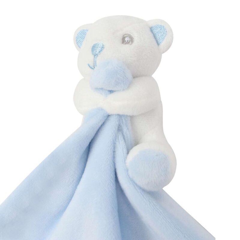 mm700-blue-a2 Mumbles BABY ANIMAL COMFORTER - Blue