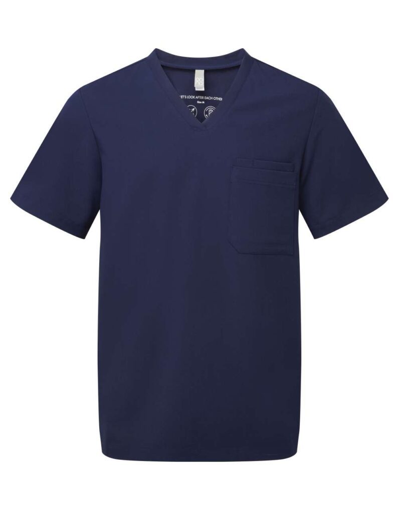 nn200-action_navy-a1 'ONNA-STRETCH' TUNIC του LIMITLESS MEN - Action Navy