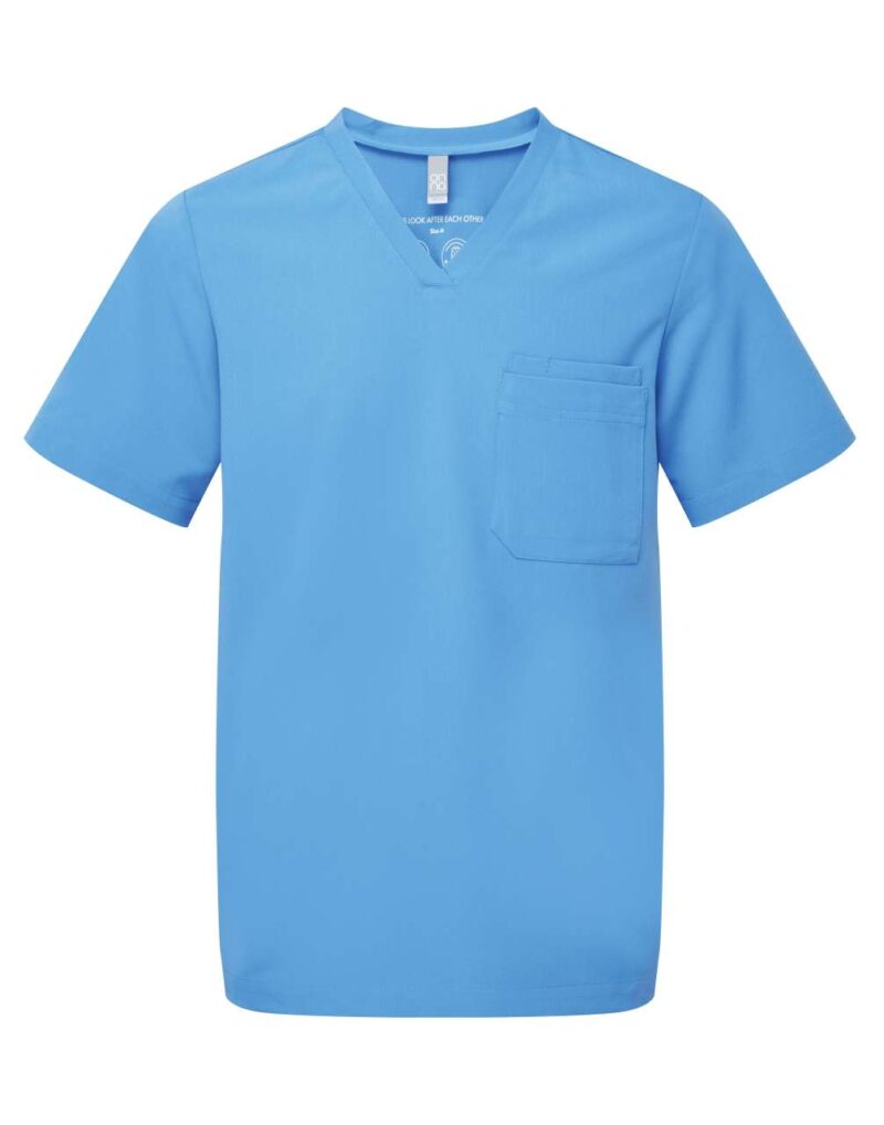 nn200-ceil_blue-a1 'ONNA-STRETCH' TUNIC του LIMITLESS MEN - Ceil Blue