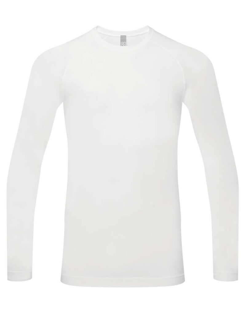 nn270-white-a1 Onna 'UNSTOPPABLE' MEN’S FRESH UNDERSCRUB BASELAYER - Λευκό