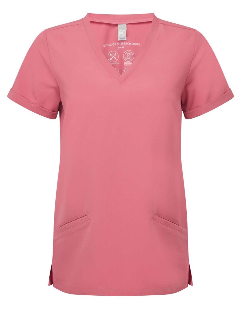 nn310-calm_pink-a1 INVINCIBLE WOMEN TUNIC 'ONNA-STRETCH' - Calm Pink