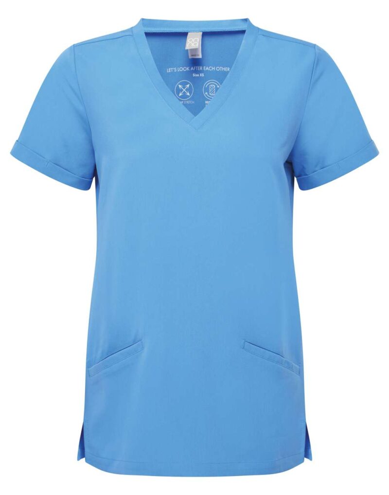 INVINCIBLE WOMEN TUNIC 'ONNA-STRETCH' - Ceil Blue