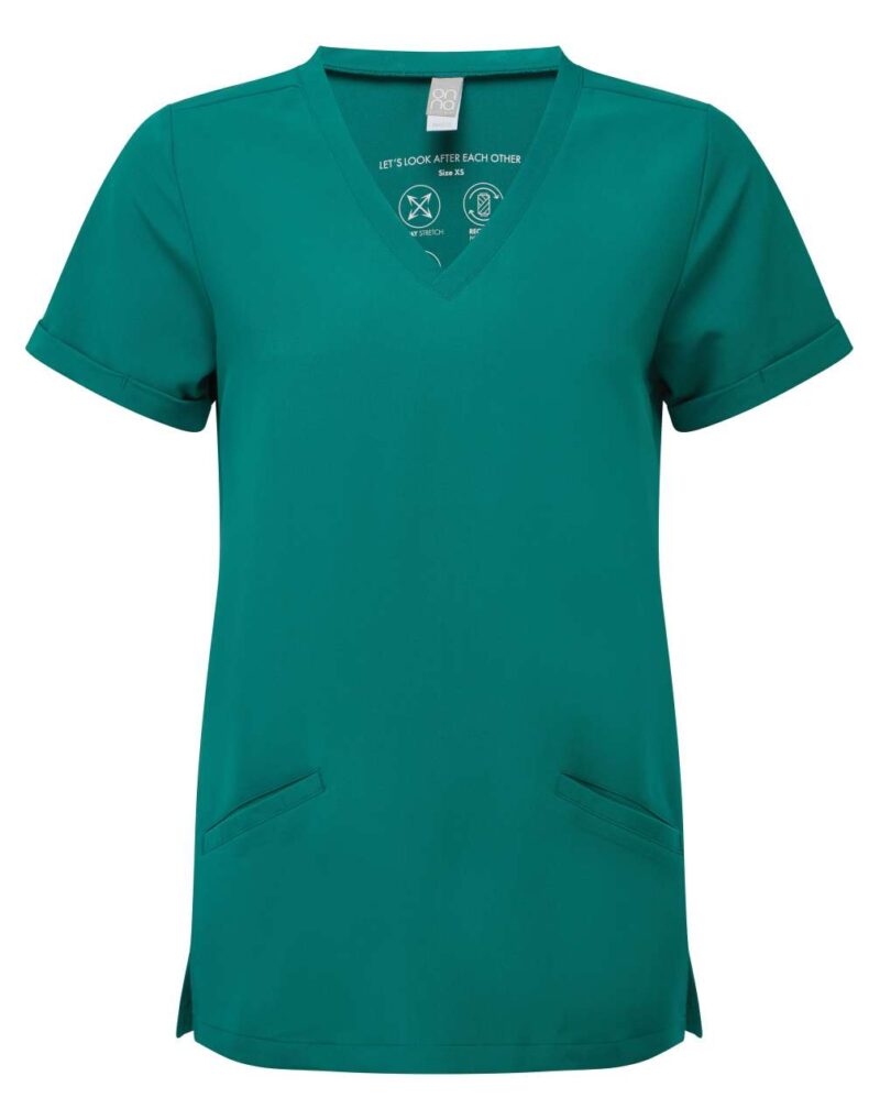 nn310-clean_green-a1 INVINCIBLE WOMEN TUNIC 'ONNA-STRETCH' - Clean Green