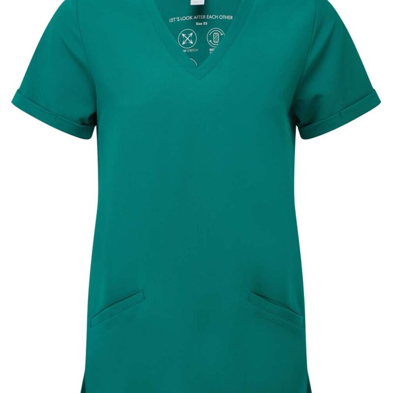 nn310-clean_green-a1 INVINCIBLE WOMEN TUNIC 'ONNA-STRETCH' - Clean Green