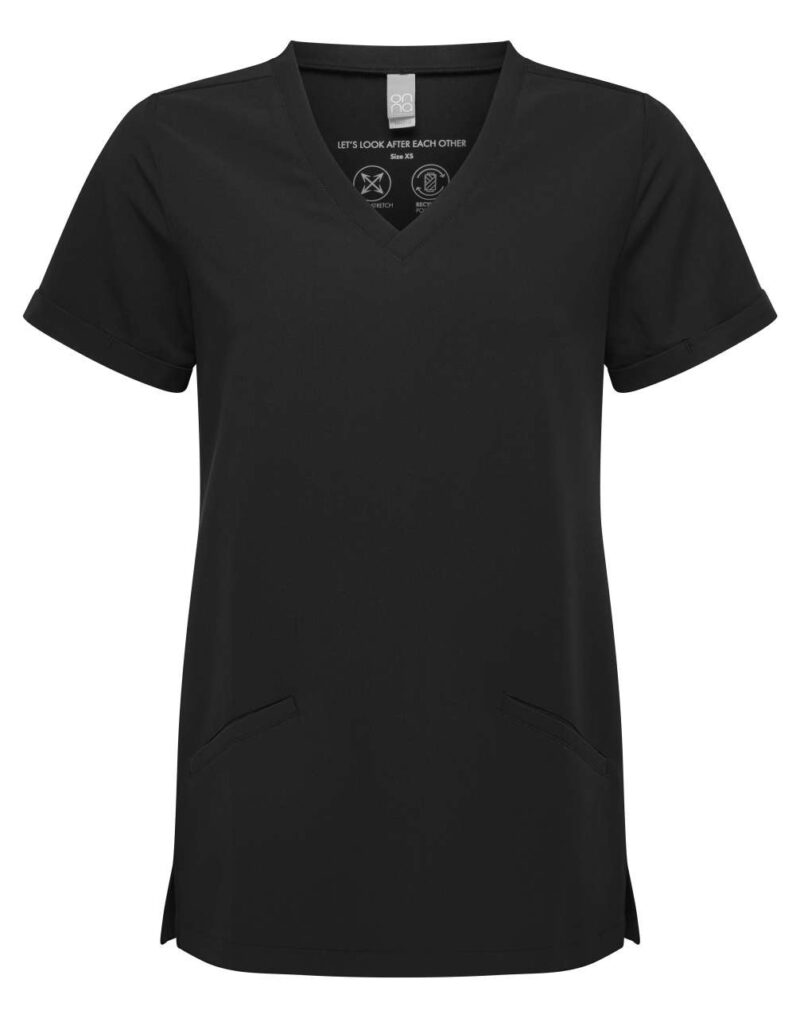nn310-exact_black-a1 INVINCIBLE WOMEN TUNIC 'ONNA-STRETCH' - Exact Black