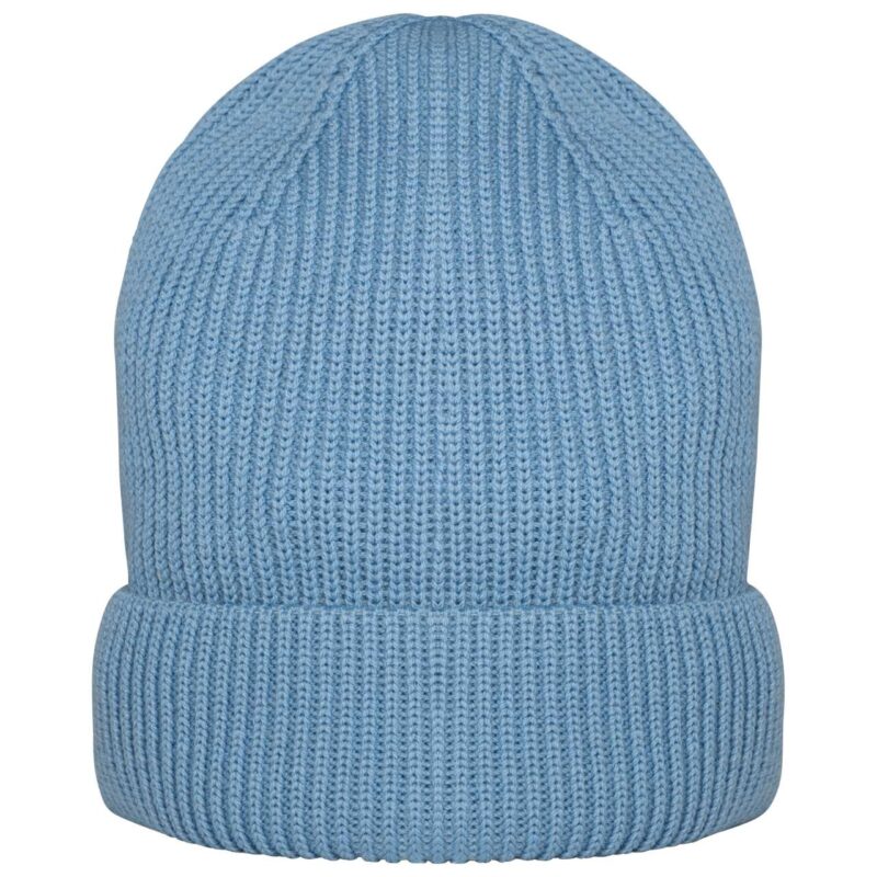 ns015-cool_blue-a1 Native Spirit ECO-FRIENDLY UNISEX MERINO WOOL BEANIE - Cool Blue