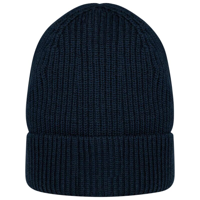 ns015-navy_blue-a1 Native Spirit ECO-FRIENDLY UNISEX MERINO WOOL BEANIE - Navy Blue