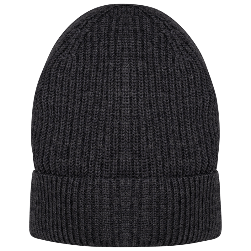 ns015-volcano_grey_heather-a1 Native Spirit ECO-FRIENDLY UNISEX MERINO WOOL BEANIE - Volcano Grey Heather