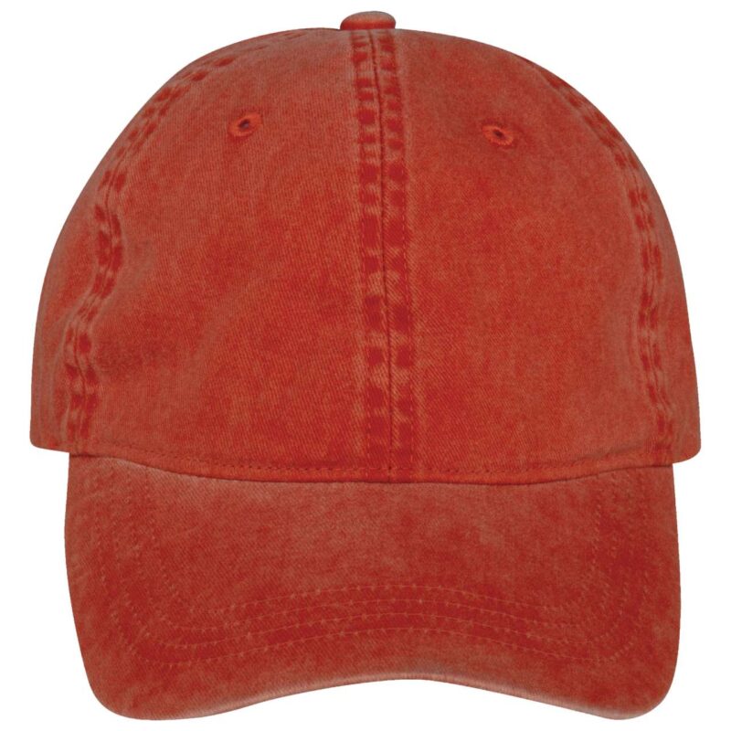 ns040-washed_paprika-a1 Native Spirit UNISEX FADED CAP - Washed Paprika