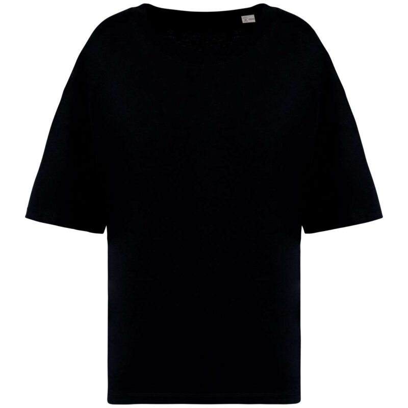 ns313-black-a1 Native Spirit LADIES’ T-SHIRT OVERSIZED ECO-FRIENDLY - Μαύρο