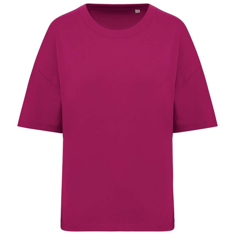ns313-cherry_purple-a1 Native Spirit LADIES’ T-SHIRT OVERSIZED ECO-FRIENDLY - Cherry Purple
