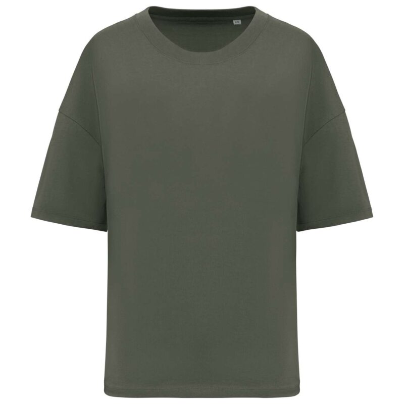 ns313-organic_khaki-a1 Native Spirit LADIES’ T-SHIRT OVERSIZED ECO-FRIENDLY - Organic Khaki