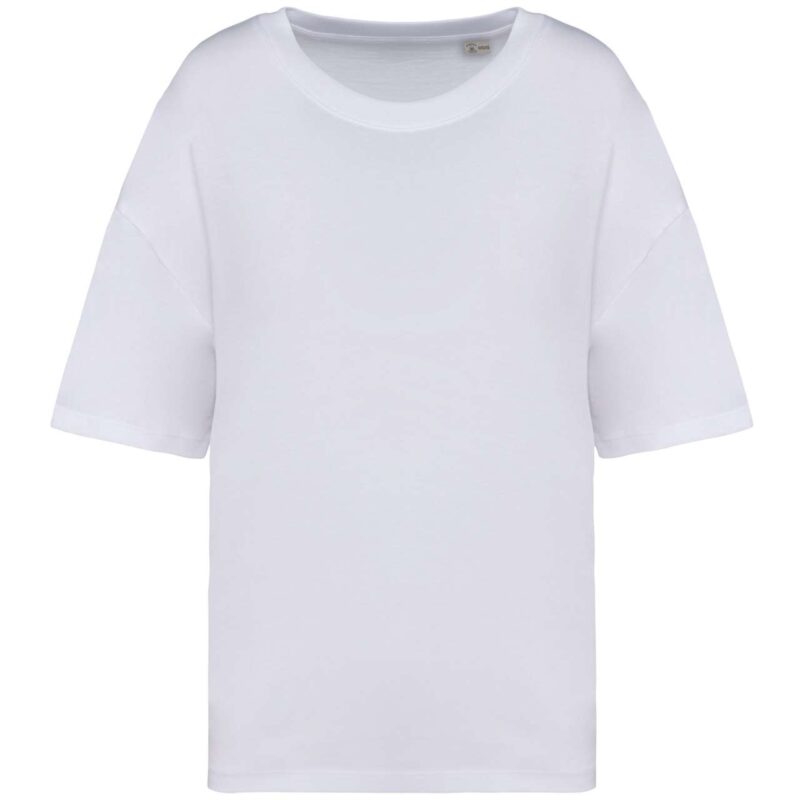ns313-white-a1 Native Spirit LADIES’ T-SHIRT OVERSIZED ECO-FRIENDLY - Λευκό