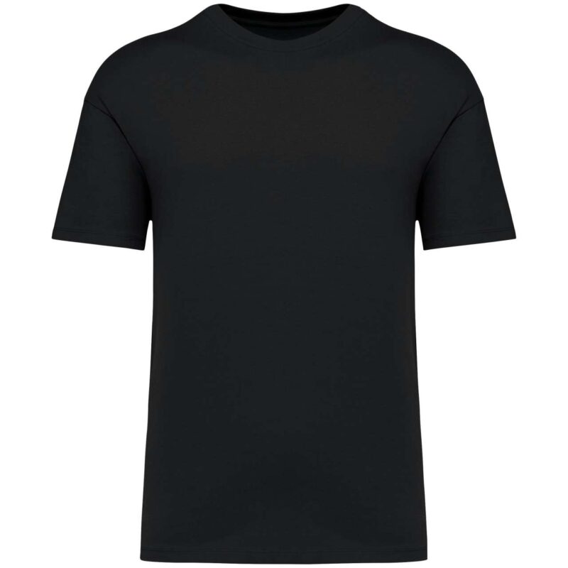ns330-black-a1 Native Spirit UNISEX SHOULDER Φούτερ με κουκούλα T-SHIRT - Μαύρο