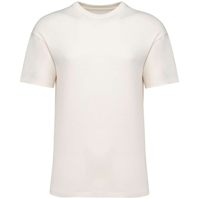 ns330-ivory-a1 Native Spirit UNISEX SHOULDER Φούτερ με κουκούλα T-SHIRT - Ivory
