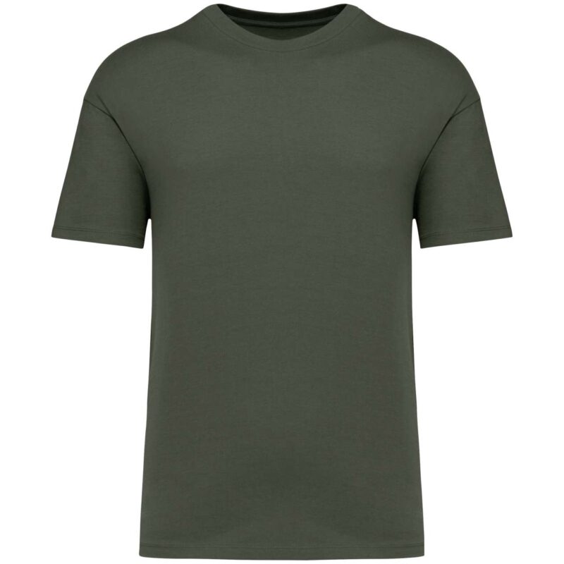 ns330-organic_khaki-a1 Native Spirit UNISEX SHOULDER Φούτερ με κουκούλα T-SHIRT - Organic Khaki