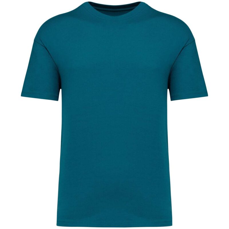 ns330-peacock_green-a1 Native Spirit UNISEX SHOULDER Φούτερ με κουκούλα T-SHIRT - Peacock Green