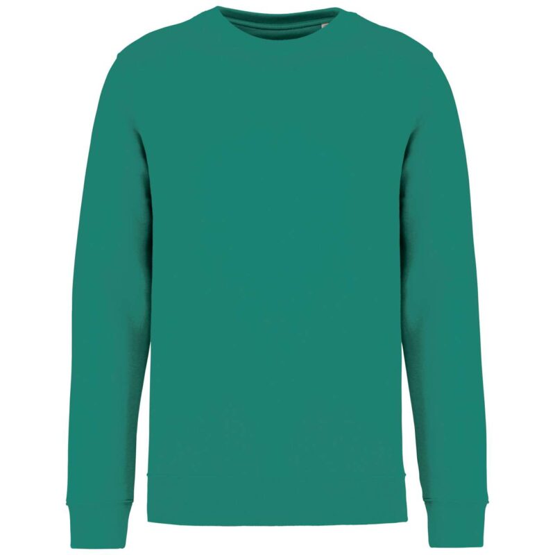 ns400-gemstone_green-a1 Native Spirit ECO-FRIENDLY UNISEX ROUND NECK SWEATSHIRT - Gemstone Green