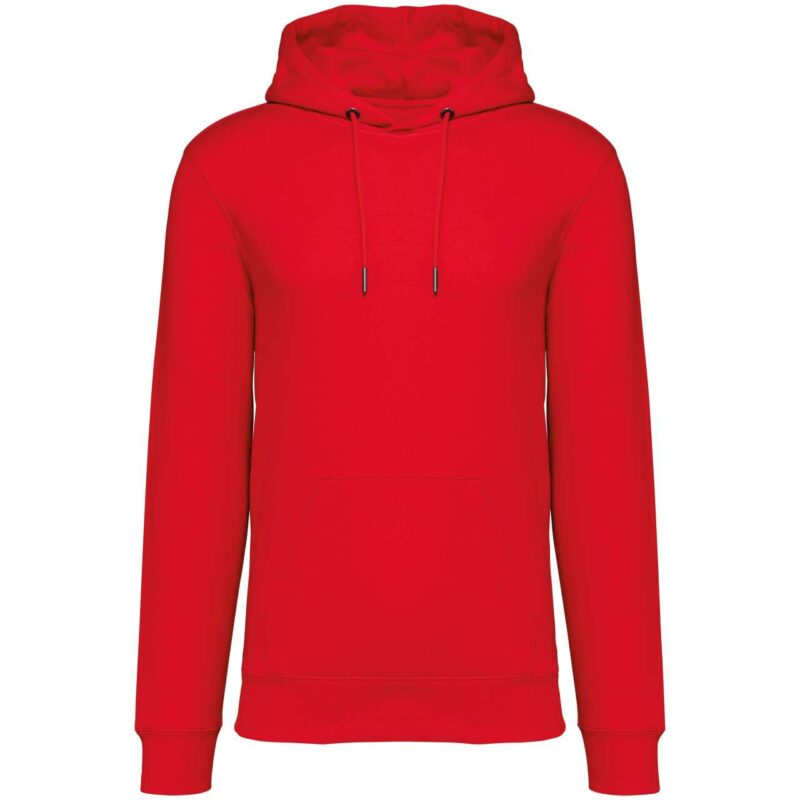 ns401-poppy_red-a1 Native Spirit ECO-FRIENDLY UNISEX HOODED SWEATSHIRT - Poppy Red