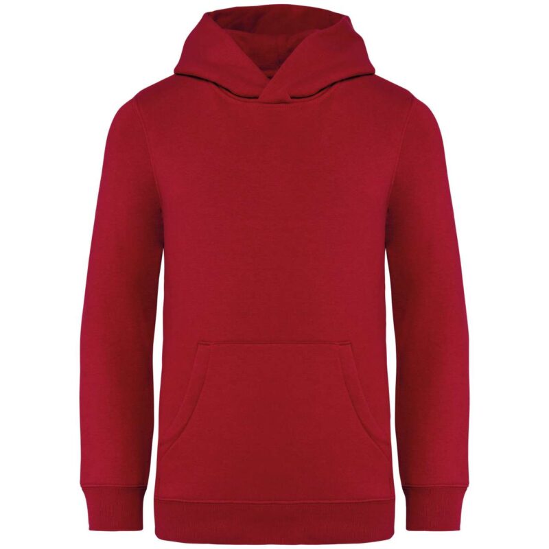 Native Spirit KIDS HOODED SWEATSHIRT - Hibiscus Red