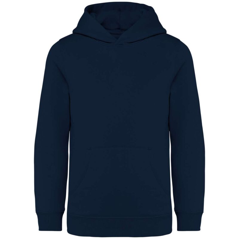 ns404-navy_blue-a1 Native Spirit KIDS HOODED SWEATSHIRT - Navy Blue