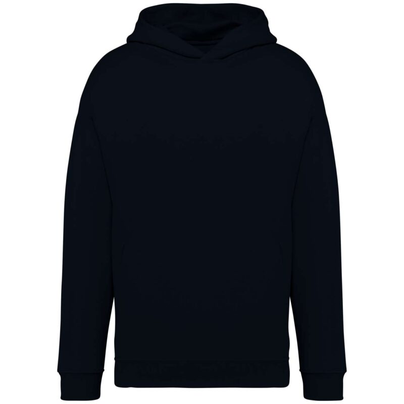 ns408-black-a1 Native Spirit UNISEX OVERSIZED HOODED SWEATSHIRT - Μαύρο