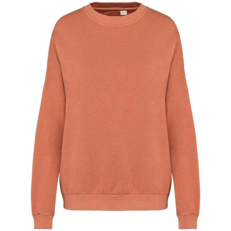 ns415-washed_pomelo-a1 Native Spirit UNISEX OVERSIZED TERRY280 SWEATSHIRT - Washed Pomelo