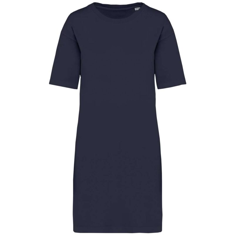 ns5000-washed_coal_grey-a1 Native Spirit T-SHIRT DRESS - Washed Coal Grey
