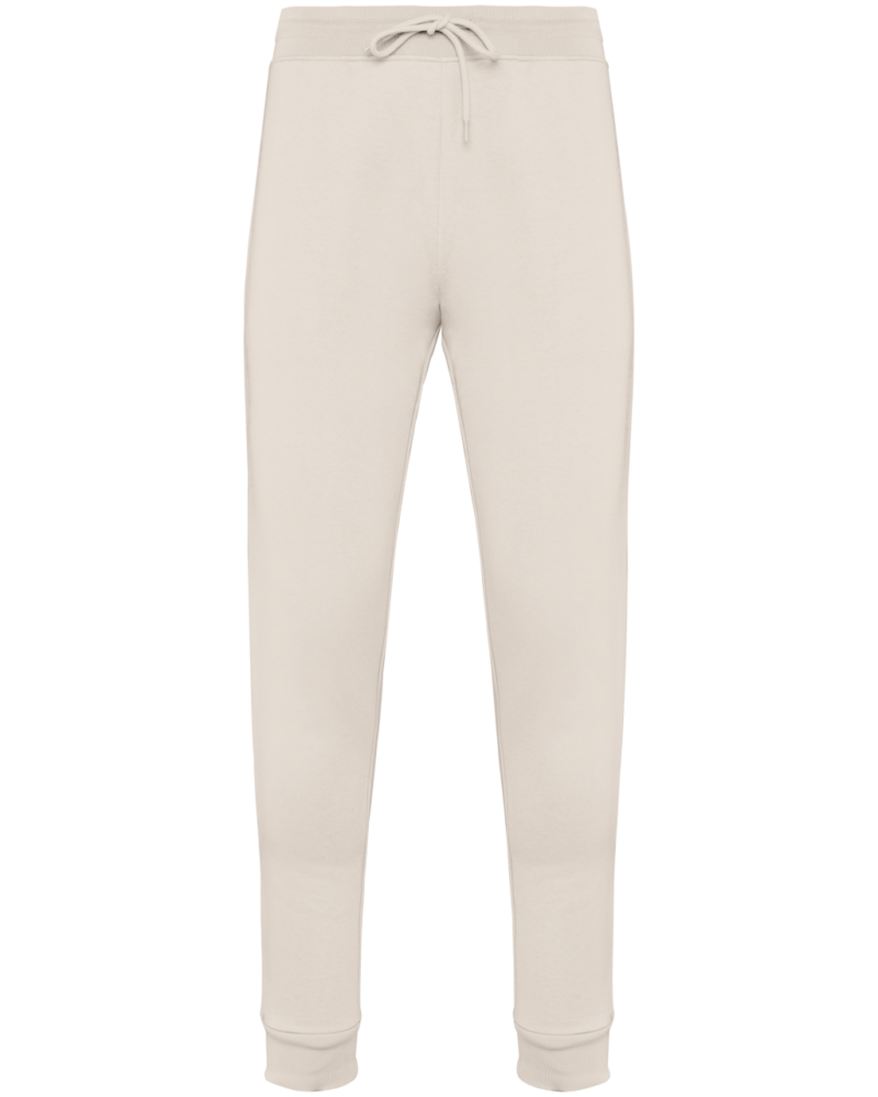ns700-ivory-a1 Native Spirit `ECO-FRIENDLY MEN’S JOGGING TROUSERS` - Ivory