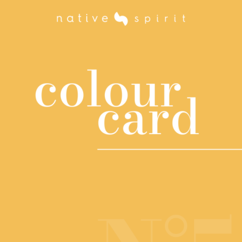 NATIVE SPIRIT COLOR CARD 2025 - Color Cards