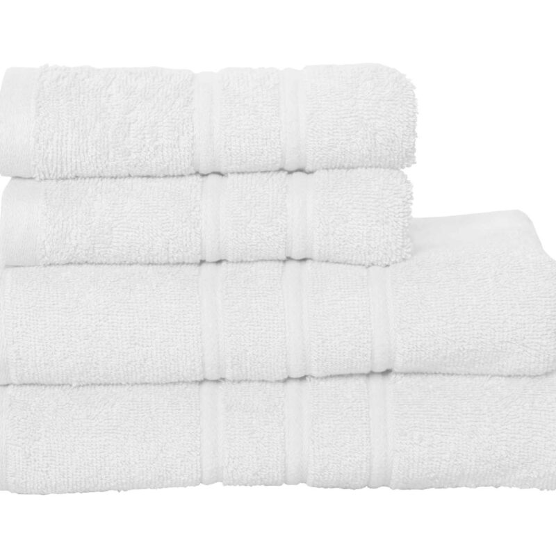 olpb550-white-a1 Olima PREMIUM COTTON BAMBOO TOWEL - Λευκό