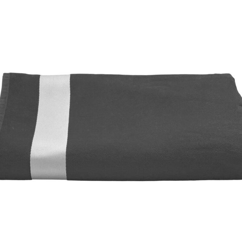 OLIMA VELOUR BEACH TOWEL - Ανθρακί