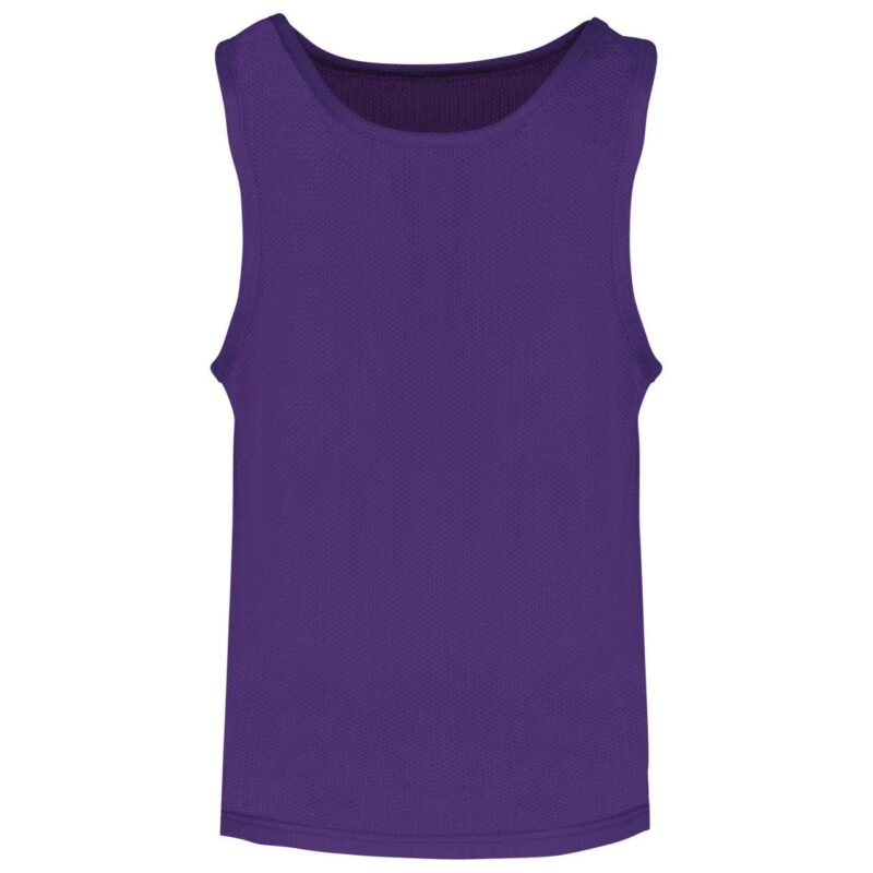 pa047-sporty_purple-a1 Proact LIGHTWEIGHT MESH MULTISPORT BIB της KID - Sporty Purple