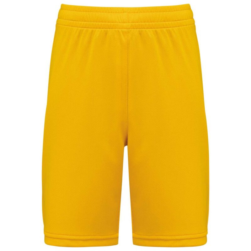 pa1050-sporty_yellow-a1 Proact Ανδρικά BASKETBALL SHORTS - Σπορ Κίτρινο