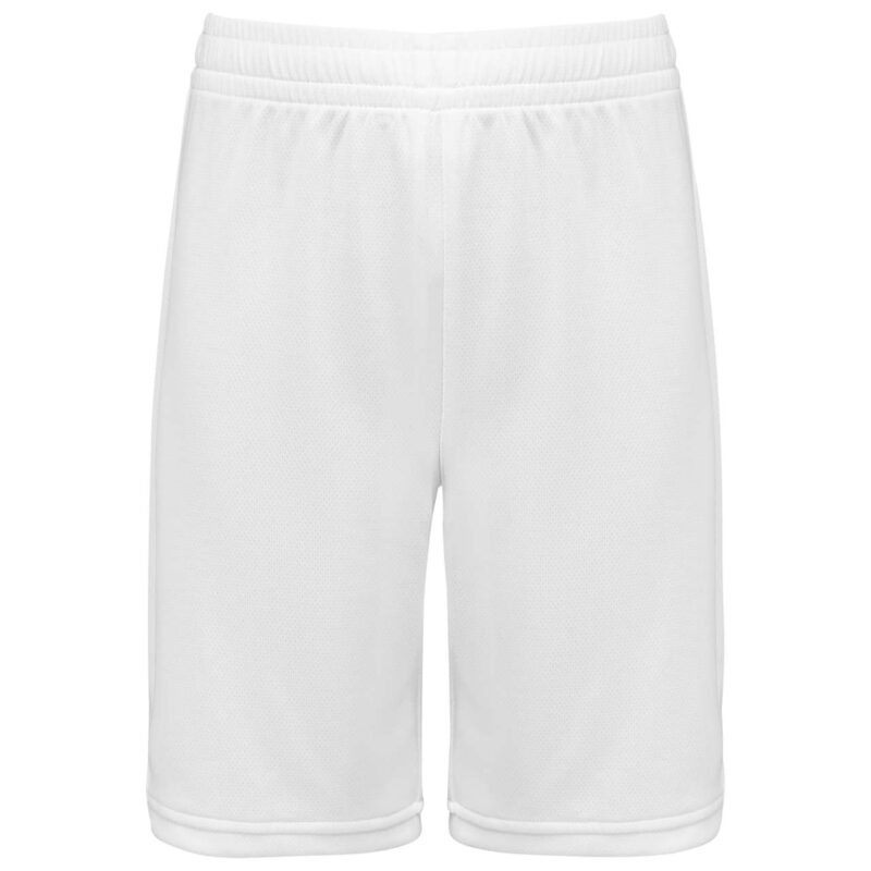 pa1050-white-a1 Proact Ανδρικά BASKETBALL SHORTS - Λευκό