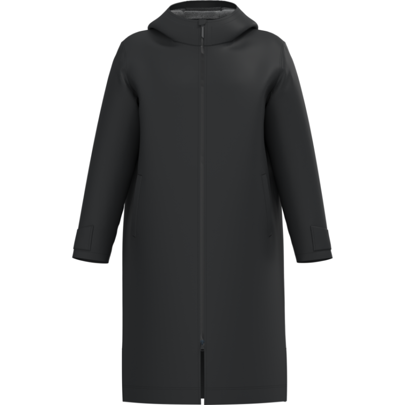 Proact UNISEX SHERPA-LINED LONG PARKA - Μαύρο