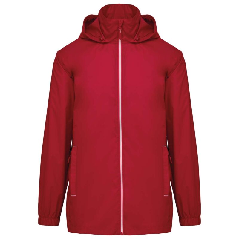 Proact JACKET UNISEX ADULT RAIN - Σπορ Κόκκινο