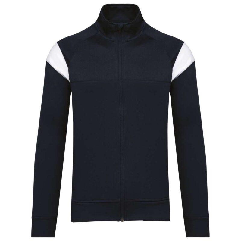 pa390-navy-a1 Proact ADULT ZIPPED TRACKSUIT JACKET - Μπλε μαρίν