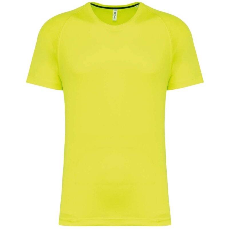 pa4012-fluorescent_yellow-a1 Proact SOL'S T-SHIRT RECYCLED SPORTS ROUND NECK MEN - Φωσφοριζέ Κίτρινο