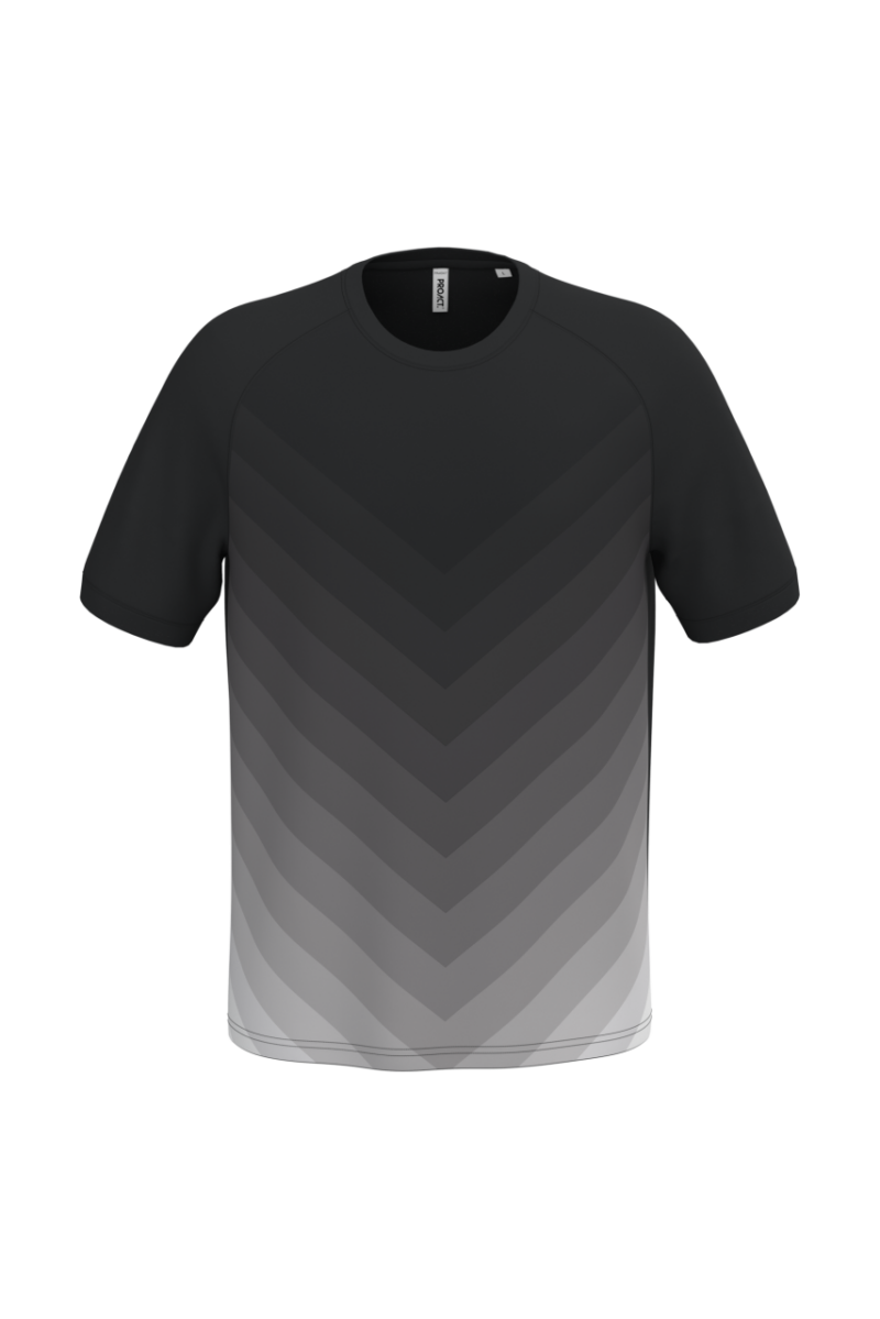 Proact UNISEX MULTISPORT SUBLIMATED POLYESTER JERSEY - Μαύρο