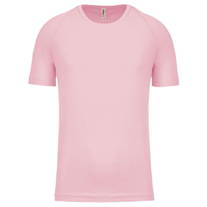 pa438-pale_pink-a1 Proact Ανδρικό Κοντομάνικο Αθλητικό T-shirt - Ανοιχτό ροζ