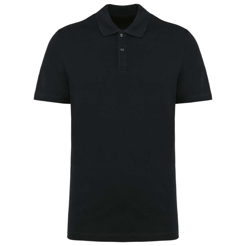 Kariban Premium MEN'S SHORT-SLEEVED SUPIMA® POLO SHIRT - Μαύρο