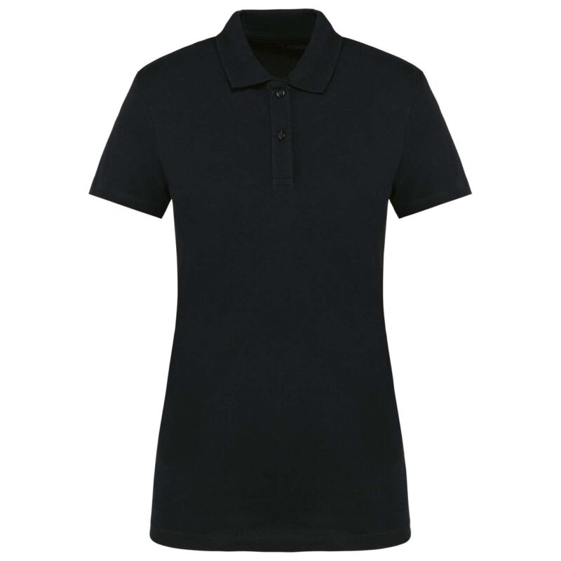 Kariban Premium LADIES' SHORT-SLEEVED SUPIMA® POLO SHIRT - Μαύρο