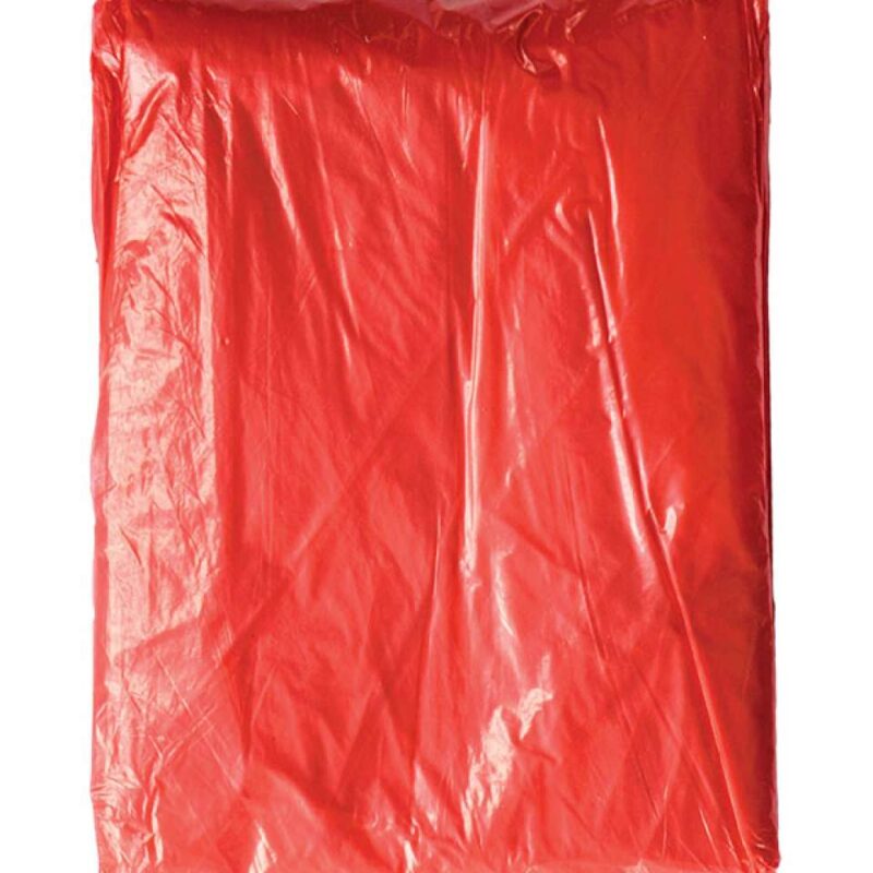 poncho-red-a1 Korntex DISPOSABLE RAINING PONCHO "SUMATRA" - Κόκκινο