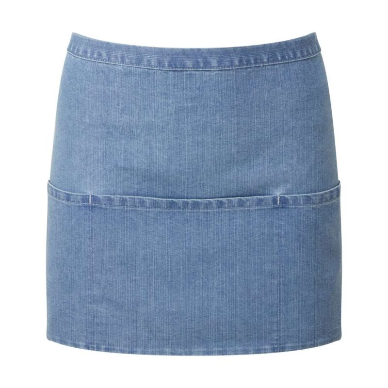 Premier COLOURS COLLECTION’ THREE POCKET APRON - Blue Denim