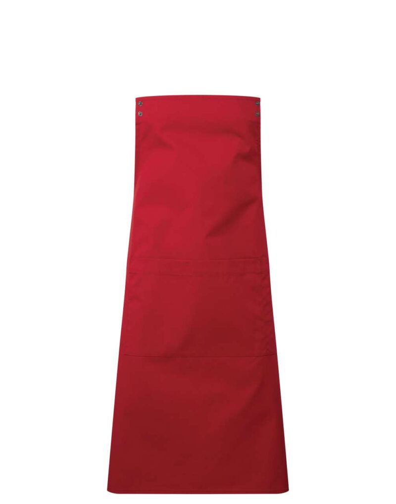 pr190-red-a1 Premier 'COLOURS' SWAP και POP APRON - BODY - Κόκκινο