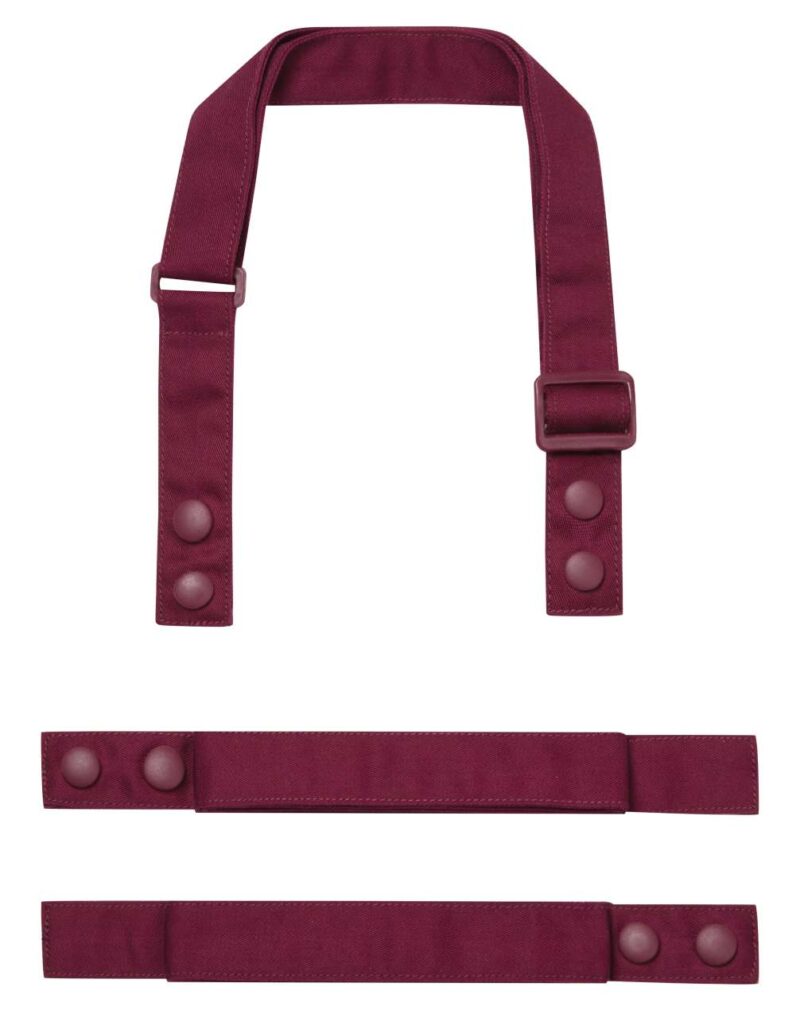 pr191-burgundy-a1 Premier COLOURS SWAP και POP APRON - STRAP - μπορντό