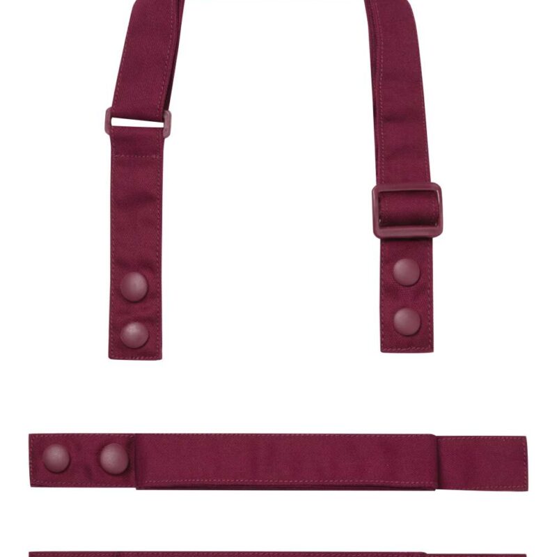 pr191-burgundy-a1 Premier COLOURS SWAP και POP APRON - STRAP - μπορντό